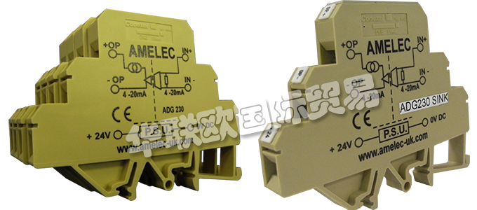 英國(guó)AMELEC公司的產(chǎn)品主要有：英國(guó)AMELEC變送器、AMELEC放大器、信號(hào)分離器、跳閘放大器、脈沖發(fā)生器、RTD分離器電流表、發(fā)射器、換能器、行程放大器、信號(hào)分配器、信號(hào)隔離器、信號(hào)轉(zhuǎn)換器、面板儀表、高壓信號(hào)變送器、電位器變送器、電流傳感器、電壓傳感器、直流電流變送器、接觸式中繼器、多通道信號(hào)隔離器、可編程信號(hào)隔離器、指示器、電源。