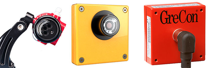 GRECON品牌的產(chǎn)品主要是：GRECON防火系統(tǒng)、GRECON掃描儀、測(cè)量系統(tǒng)、檢測(cè)系統(tǒng)、機(jī)器防火系統(tǒng)、火災(zāi)報(bào)警系統(tǒng)、細(xì)霧滅火系統(tǒng)、火花滅火系統(tǒng)、火花探測(cè)器、光纖火花探測(cè)器、溫度探測(cè)器、火焰探測(cè)器、散射光煙霧探測(cè)器、光學(xué)掃描儀、X射線掃描儀。