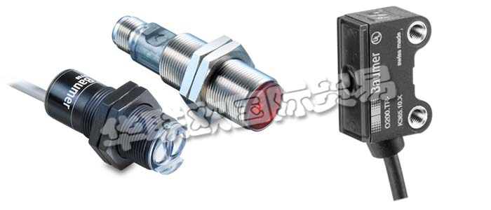 BAUMER傳感器,漫反射式傳感器基于三角測量原理，集發(fā)射器和接收器于一身，分析光的入射角，可檢測各種顏色、表面或背景的物體。即便是最小可識別物體，也能對其進行極為快速、精確的位置檢測，用于機器人和電子元件，可自動設(shè)置物體檢測參數(shù)，例如在格式校準時，即使距離較遠，也能夠可靠地檢測物體。