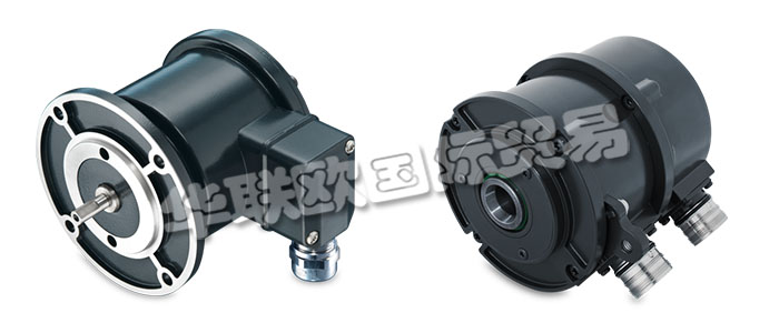 堡盟HUBNER重載編碼器POG系列是型號(hào)非常多樣、用途極為廣泛的堡盟增量式重載編碼器產(chǎn)品。該系列編碼器融合了堡盟作為重載編碼器全球市場(chǎng)領(lǐng)導(dǎo)者的豐富經(jīng)驗(yàn)，始終能夠?yàn)槟峁┳羁煽康膽?yīng)用解決方案。適用于所有常見(jiàn)的安裝方式(空心軸、錐孔型、帶歐式法蘭B10的實(shí)心軸)，通過(guò)端子盒/M23法蘭接頭/電纜進(jìn)行連接，輸出信號(hào)為HTL-P/TTL。