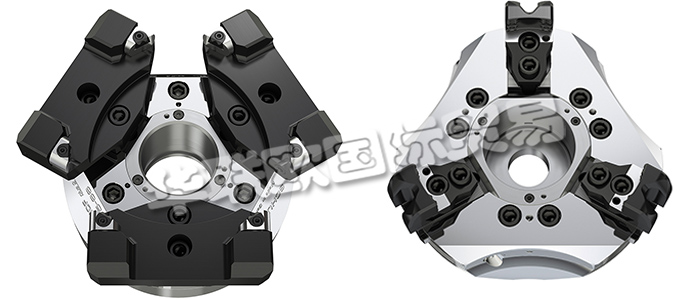 雄克氣缸卡爪為車削應(yīng)用注入了新的活力。抓取系統(tǒng)和夾持技術(shù)的領(lǐng)導(dǎo)者雄克可提供全世界類型最廣泛的標(biāo)準(zhǔn)卡爪，其中也包括各種型號(hào)的嵌入爪和夾持毛坯件的階梯式卡爪。