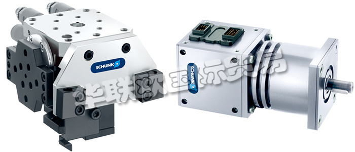 SCHUNK為需要旋轉(zhuǎn)運(yùn)動(dòng)的所有處理任務(wù)提供齊全的雄克旋轉(zhuǎn)氣缸，簡單快速融合系統(tǒng)及無數(shù)選項(xiàng)，如內(nèi)部介質(zhì)導(dǎo)孔，保證了過程的可靠性及最小干擾輪廓。氣動(dòng)或電氣旋轉(zhuǎn)裝置可定制解決方案，回轉(zhuǎn)時(shí)間短，終端位置可靈活調(diào)節(jié)。