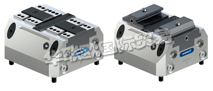 雄克二爪氣缸中的TANDEM系列氣動(dòng)夾具可在受限空間內(nèi)實(shí)現(xiàn)高夾持力。廣泛的產(chǎn)品范圍，其中包括氣動(dòng)夾具，具有標(biāo)準(zhǔn)夾爪行程、長行程、利用固定夾爪進(jìn)行夾持、卡爪快換系統(tǒng)或感應(yīng)式卡爪監(jiān)控，始終提供最適合您應(yīng)用的產(chǎn)品。雄克二爪氣缸有極其緊湊的設(shè)計(jì)，高達(dá) 55 kN 的極高夾持力，夾持力可通過氣壓調(diào)節(jié)，中央機(jī)床側(cè)中央潤滑，標(biāo)配為兩個(gè)爪接口。