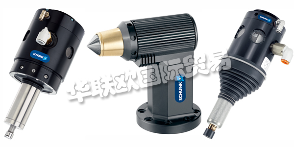 柔性SCHUNK去毛刺主軸幾乎可以完全替代自動化生產(chǎn)中的手動去毛刺工序。SCHUNK高頻主軸具有非常高的轉(zhuǎn)速，在操作通用的、機器人控制的倒角工序中，運行非常安靜。主軸在軸向和徑向具有柔性，柔性大小取決于具體尺寸。