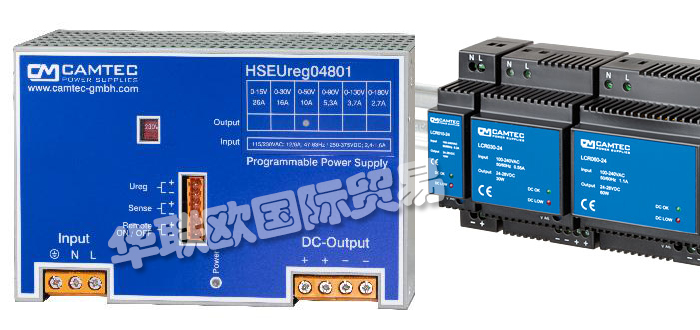 德國(guó)CAMTEC導(dǎo)軌單相電源AC/DC