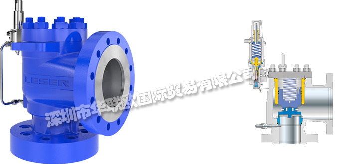 德國LESER先導(dǎo)式安全閥811型